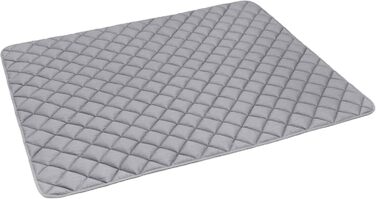 Лежанка для собак Doctor Bark з флісу, двостороння - м'яка та міцна, для великих собак, можна прати до 95°C (рожевий/світло-сірий, XL - 120x100 см)