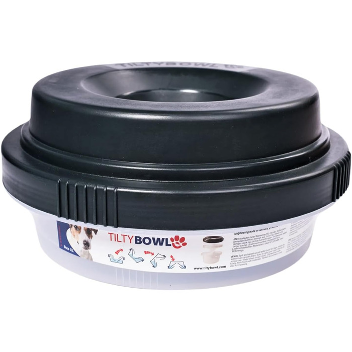 Миска для собак Tilty Bowl XL (антрацит-сірий)