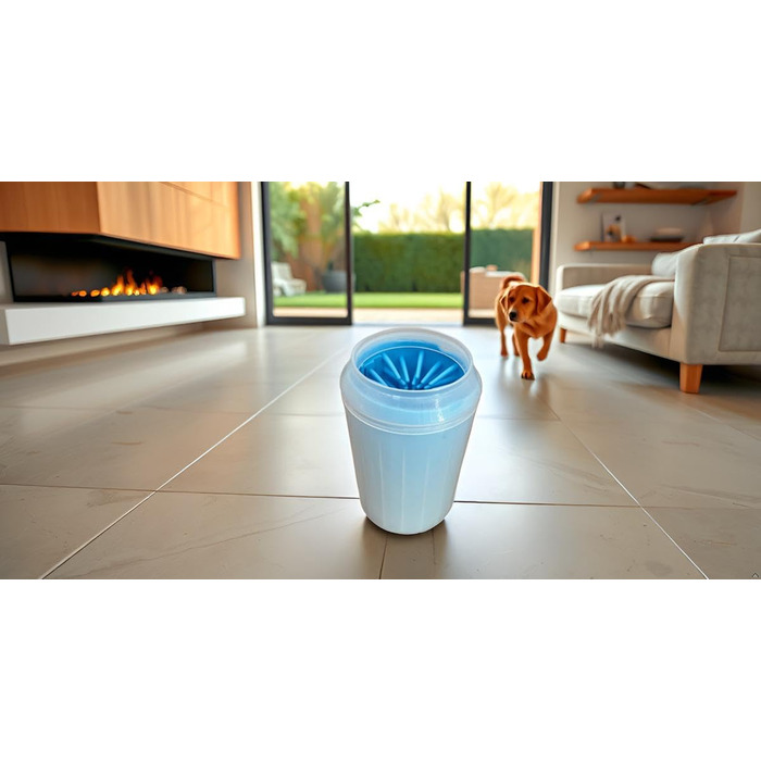 Очищувач для лап собак - гігієна для подушечок лап (Синій, L)