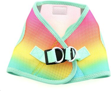 Шлейка для собак DOGGIE DESIGN American River, омбре, без удушення, розмір XXL, для прогулянок та пляжу