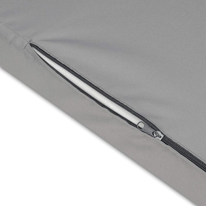 Килимок для собак SuperKissen24: лежанка, матрац для тварин - водовідштовхувальний, пральний - 120x80 см, сірий