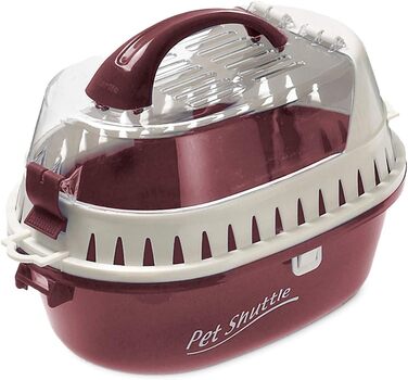 Транспортний бокс для тварин Karlie Transportbox Pet Shuttle L (червоний, 35x25x22 см)