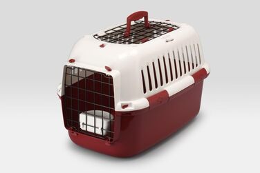 Транспортна коробка Europet Bernina TFD 49x32x32 см чорна для перевезення тварин