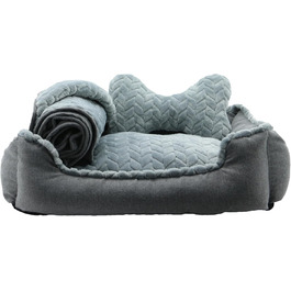 Крісло-ліжко для собак Ancol – зручна підстилка для дому, 60 x 50 см