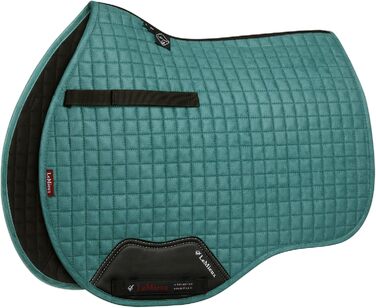 Підкладка для сідла LeMieux Prosport, велюрова шкіра, квадратна (L, велюр Salbei, квадратна)