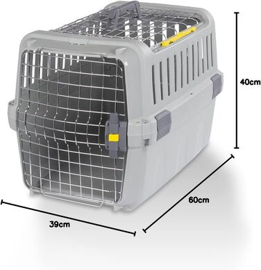 Транспортний бокс для собак Knuffelwuff Interstate M, 60 x 39 x 40 см