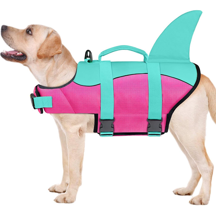 Спасальний жилет для собак Malier, Ripstop з американським прапором, для плавання, катання на човні, для цуценят, собак середніх та великих порід, висока плавучість, преміум-якість