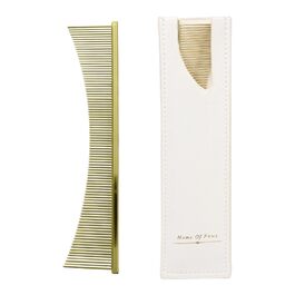 Щітка для собак та котів Flohkamm | Інструмент для догляду за шерстю | Для довгошерстих порід | Щоденний догляд та вичісування після купання | Золота