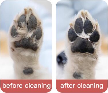 Автоматичний очисник лап для собак та котів | Електричний пристрій для чищення лап | Очищувач лап для домашніх тварин | Білий, Рожевий