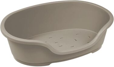 Корзина для домашніх тварин Karlie Domus L, 70x54x24 см, теплий сірий колір