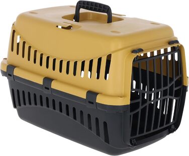 Kerbl Pet Transportbox Expedion: переносна переноска для собак та котів, 45x30x30 см, пластик