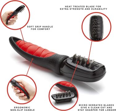 Mikki Breaker Fell-Entwirrer: щітка для вичісування шерсті тварин