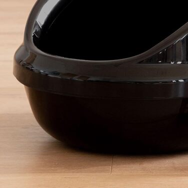 Кігтеточка Iris Ohyama PNE-500H біла - велика овальна лоток для котів, без кришки, BPA-free