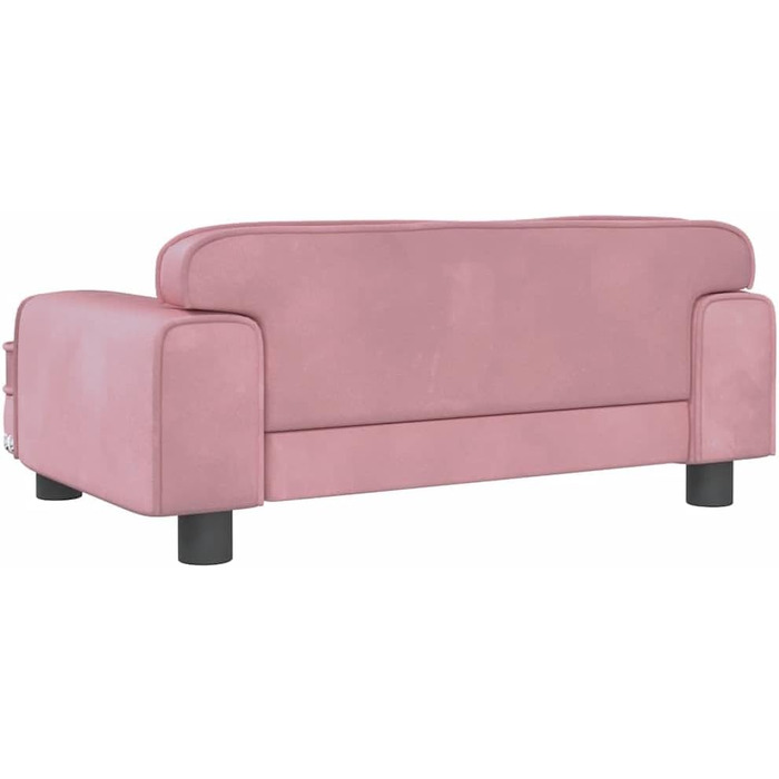 Крісло-ліжко для собак VidaXL, 70 x 45 x 30 см, Рожеве