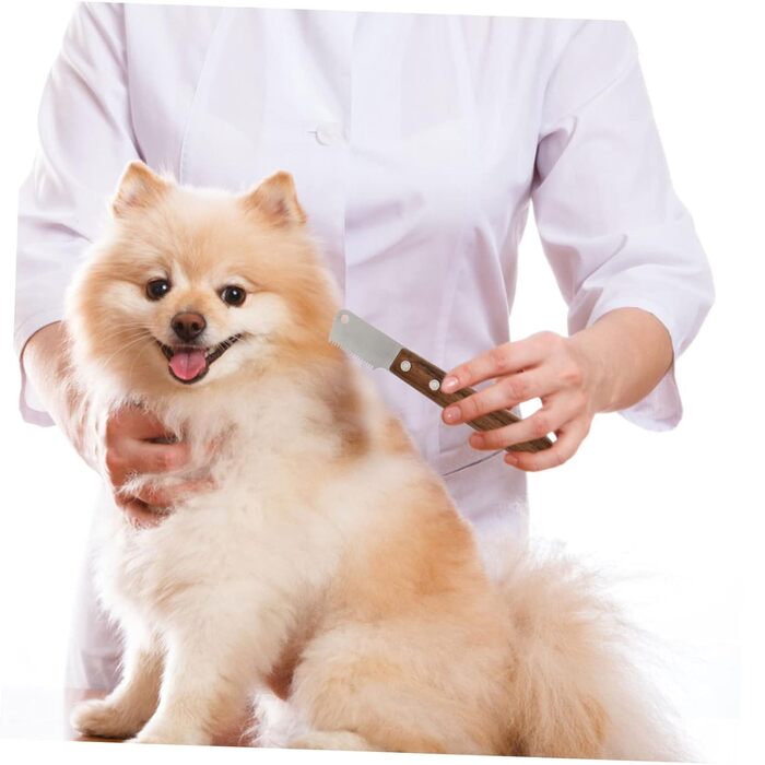 Набір щіток для грумінгу собак та котів Minkissy 2 шт. для видалення підшерстка, нержавіюча сталь, ергономічний дизайн