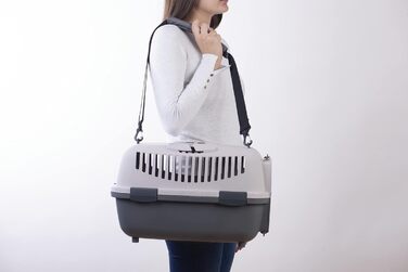 Транспортний бокс для котів та собак Nomade 2 - міцний бокс з поліпропілену, 55 x 36 x 35 см, до 8 кг