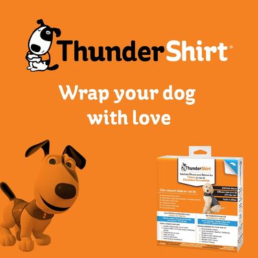 Мантіл для собак Petlife ThunderShirt, сірий, розмір M