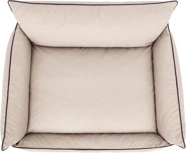 Ліжко для собак, лежанка для тварин, килимок для собак, ліжко-кілимок, матрац для собак, диван для собак, матрац, XXXL - 132 x 106 см, графітовий колір, екологічний матеріал