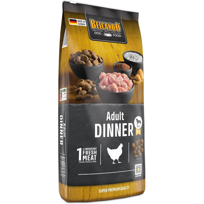 Сухий корм для дорослих собак усіх порід BELCANDO Adult Dinner, 12.5 кг