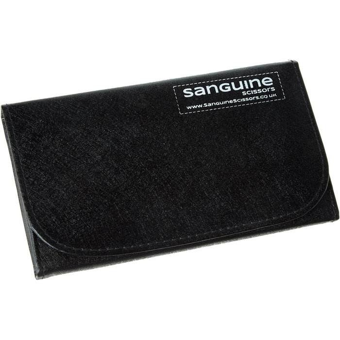 Набір професійних перукарських ножиць та ножиць для витончення, титан, 14 см, з еталоном