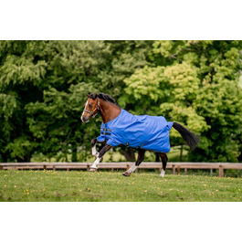 Дощовик для коня Horseware Amigo Hero 600D Ripstop, легкий, синій, 0 г наповнювача, 90 см
