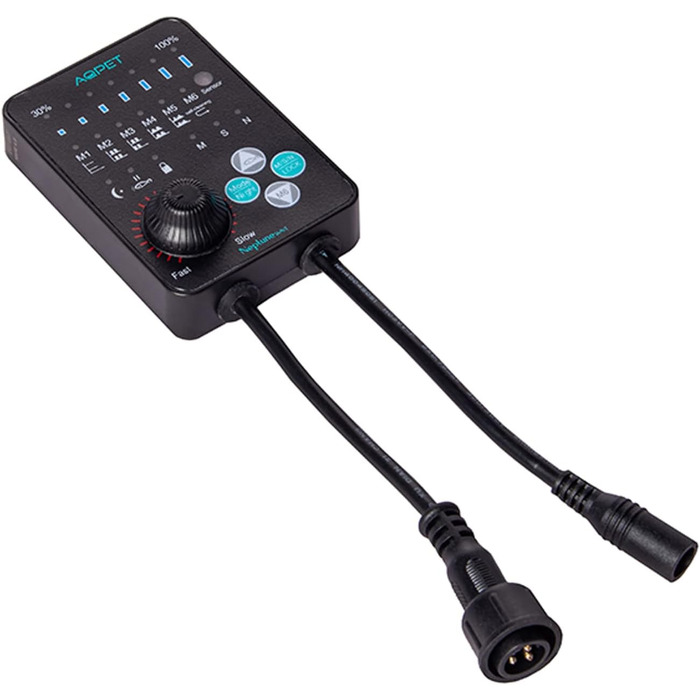 AQPET Neptune Wave помпа для циркуляції води з магнітним кріпленням, для морського акваріума, 4000 л/год, чорна