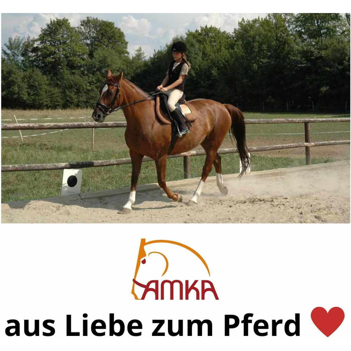 Шолом Amka Anti-Rutsch для їзди верхи: підкова Dressur з антиковзким покриттям