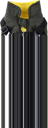 Зручна та водонепроникна куртка для собак, двостороння, вітрозахисна, зелена, XS