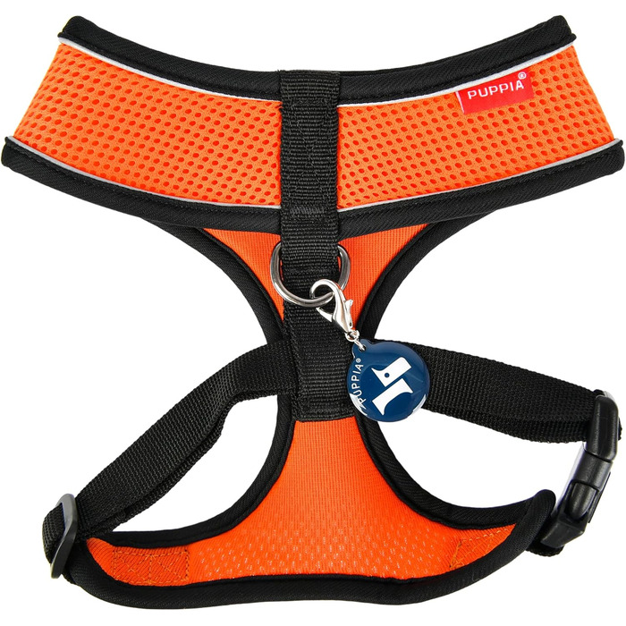 М'яка шлея для собак Soft Harness Pro, помаранчева, розмір M
