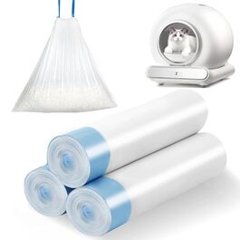 Автоматичний самоочисний лоток для котів з APP-керуванням, 65л, знімний контейнер для відходів