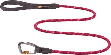 Повідок для собак RUFFWEAR Knot-a-Leash, відбивний, мотузковий, з карабіном, 1,5 м, 7 мм, рожевий