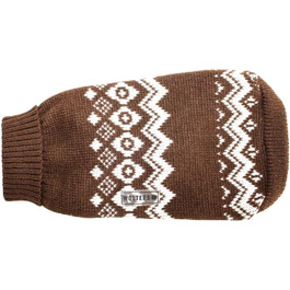 Вольтерс Норвегер: пуловер, 30 см, коричневий/білий