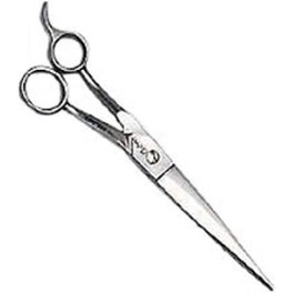 Ножиці для грумінгу домашніх тварин Geib Gator з нержавіючої сталі, вигнутий/прямий вал, 7-1/2 дюймів