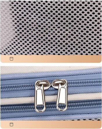 Транспортна сумка для собак, блакитна – зручна переноска для подорожей, авто, та прогулянок