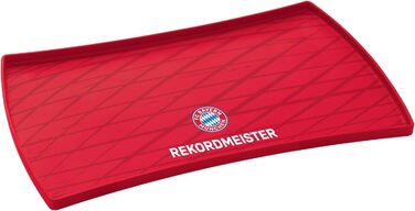 Підстилка для миски HUNTER FC Bayern München, антиковзка, 48x30 см, червона