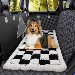 Килимок для собак у машину: водонепроникний, антиковзкий, універсальний (Чорний)