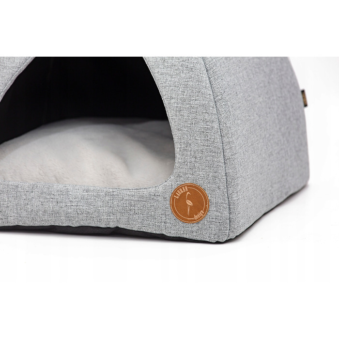 Затишний будинок для собак та котів, м'яке ліжечко-укриття, 40 см