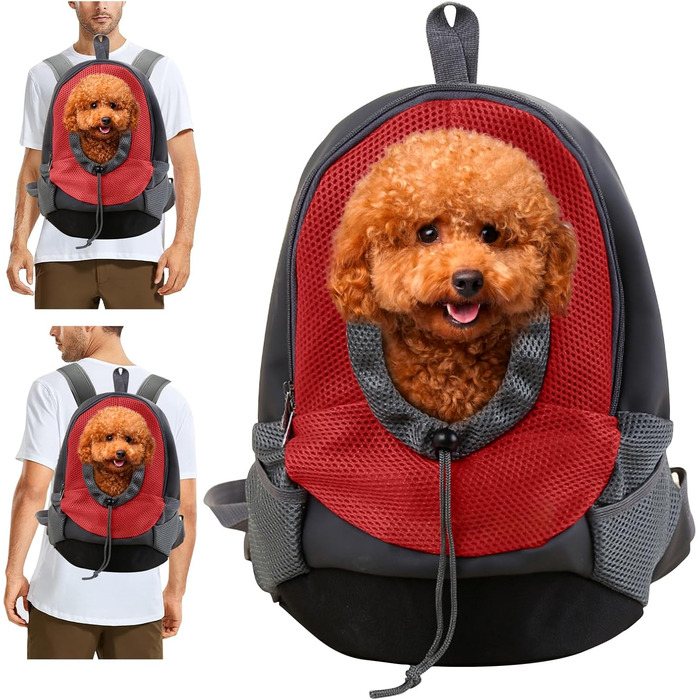 PETCUTE рюкзак для собак, транспортувальна сумка для маленьких собак, рюкзак для перенесення домашніх тварин