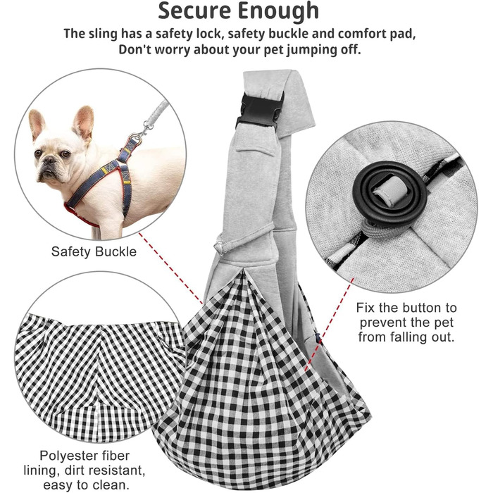 Сумка-переноска для собак CUBY, регульована, двостороння, для маленьких та середніх собак, звільняє руки, з ременем безпеки, кишеня на блискавці, знімна килимок для прогулянок, підкладка на плече, Зелений (застібка, Сірий, Регульована)