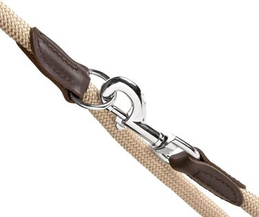 Повідок для собак HUNTER Freestyle, регульований, міцний, водостійкий, 1,0×200 см, бежевий