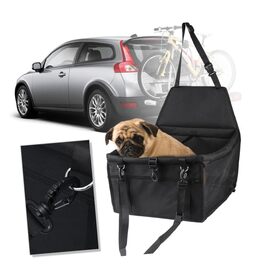 Автомобільний лежак для тварин Hanabass: переноска для собак та котів з дихаючою сіткою та регульованим ременем