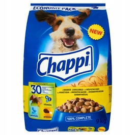 Сухий корм для собак Chappi з птицею, 9 кг