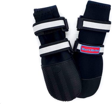 Чоботи для будь-якої погоди, Неопрен, захист лап, з відбиваючими ременями, 5 розмірів (багатобарвні, розмір M)