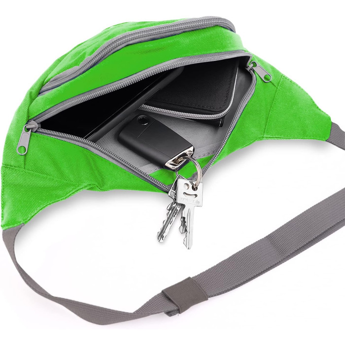 Персоналізована сумка для ласощів для собак з іменами та декором | Сумка для дресирування собак (Зелений/Блакитний)