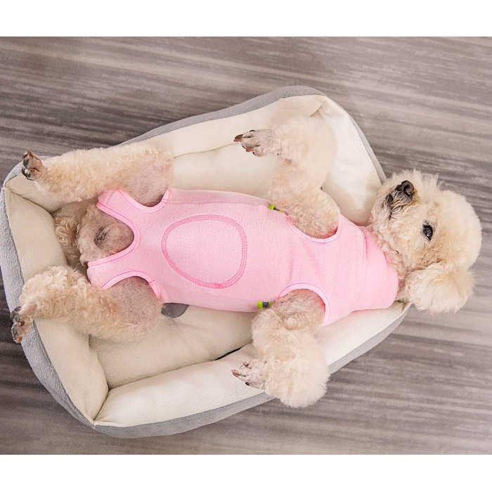 Теплий зимовий пуловер для собак з флісу та світловідбиваючою вставкою (XXL, рожевий)