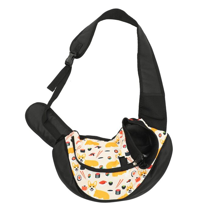 ERINGOGO Сумка-переноска для собак маленьких порід, зелена. Дихаюча, регульована сумка для прогулянок та подорожей з домашнім улюбленцем