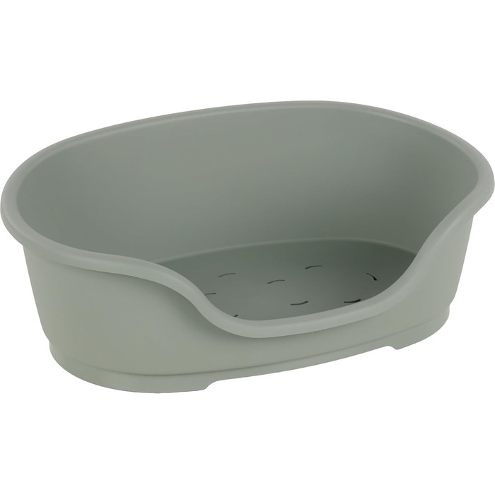 Крізь для собак Flamingo Tuck – Овальне, зелене | Розмір M (70 × 47 × 22 см) | Практичне, стильне та легко миється!