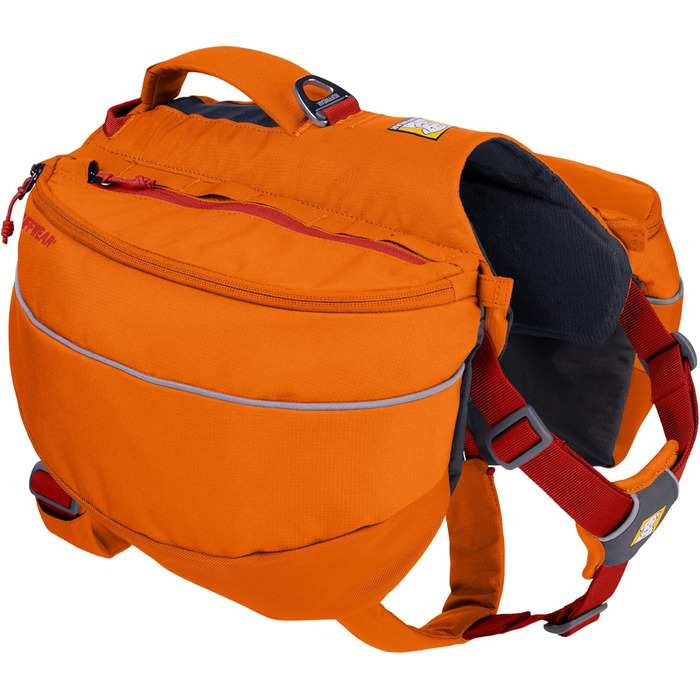 RUFFWEAR Approach Pack - рюкзак для собак, Small (41x36x6 см, Campfire Orange)