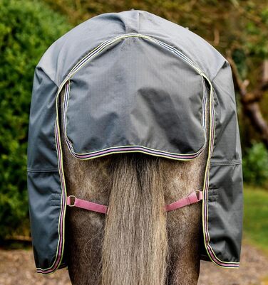 Попону Horseware Amigo Hero Ripstop Lite, 145 см, Shadow/Rose&Navy