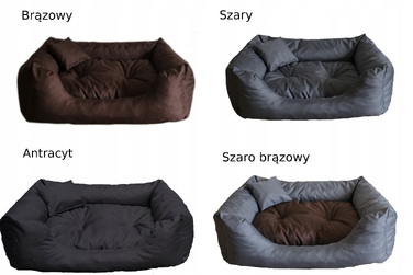 М'яке ліжко для великих собак (лабрадорів) XXL, лежак 100x80